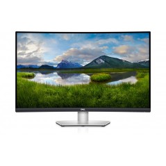 Dell S3221QS 32" välvd 4K-skärm 3840x2160 med VA-panel och 2x USB 3.0 (beg med repor)