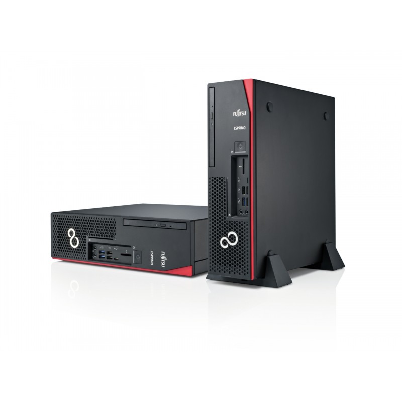 Stationär dator begagnad - Fujitsu Esprimo D958 SFF i5 9th 8GB 512GB W11P (beg)