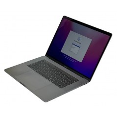MacBook Pro 15-tum 2018 i7 32GB 512GB Silver (beg med små märken skärm)