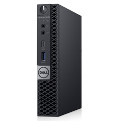 Dell OptiPlex 5060 Micro i5 8GB 128GB W11P med WiFi (beg)