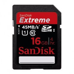 Minneskort - Sandisk Extreme minneskort SDHC 16GB (Class 10)