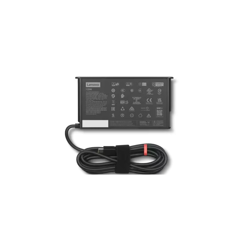 Lenovo laddare - Lenovo Original 135W USB-C datorladdare (AC-adapter) med strömkabel