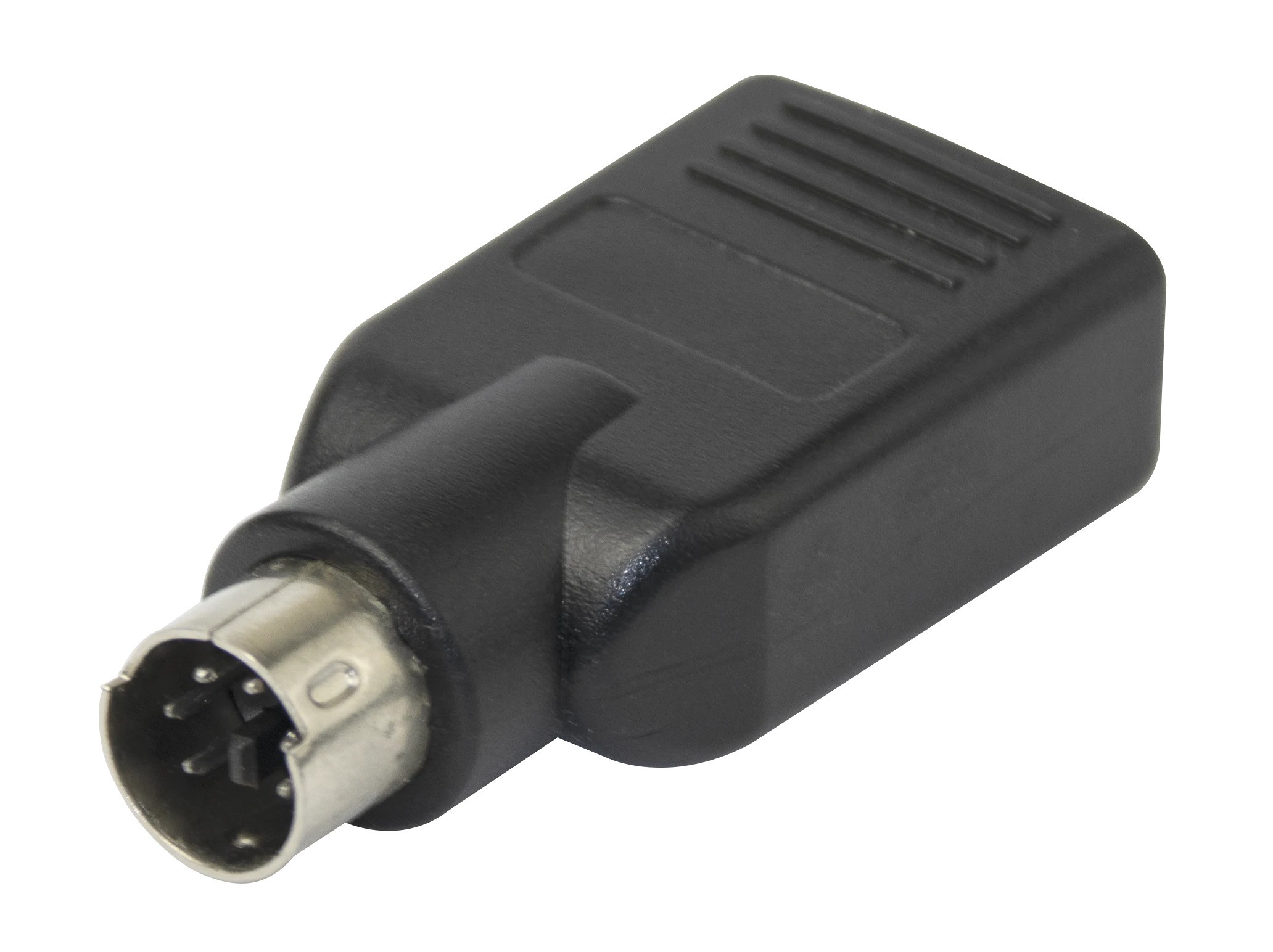 Deltaco adapter USB till PS/2 för mus och tangentbord