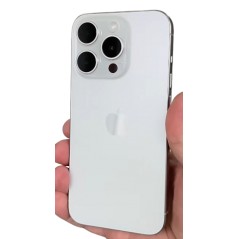 iPhone 15 Pro 128GB Vit Titan med 1 års garanti (beg)