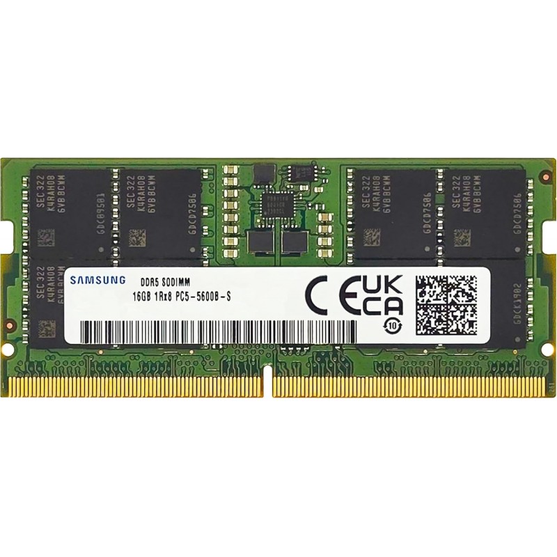 RAM-minnen - Samsung 16GB DDR5 5600 MHz SO-DIMM RAM-minne till laptop (beg)