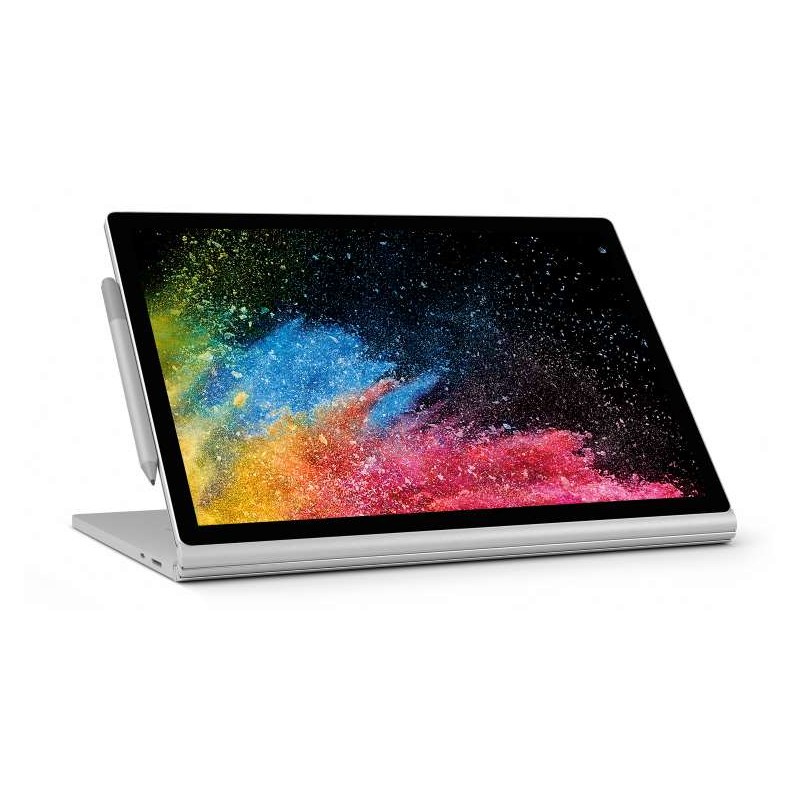 Laptop 13" beg - Microsoft Surface Book 2 13.5" Touch 3K i7 16GB 512GB GTX 1050 W11P (beg med liten repa skärm)