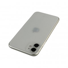 iPhone begagnad - iPhone 11 64GB White med 1 års garanti (beg med mura, ny skärm, nytt batteri)