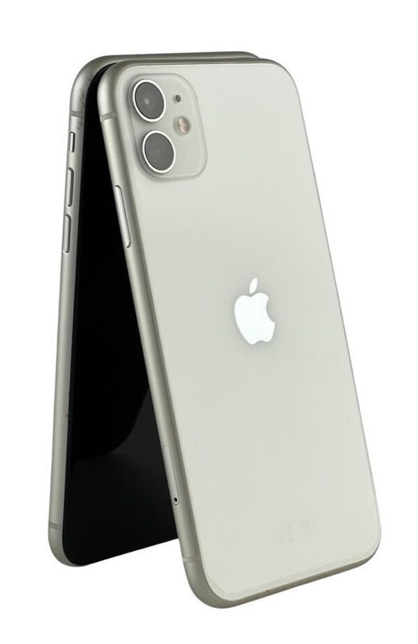 iPhone 11 64GB White |Garanti 1år| (beg med mura, ny skärm, nytt batteri)