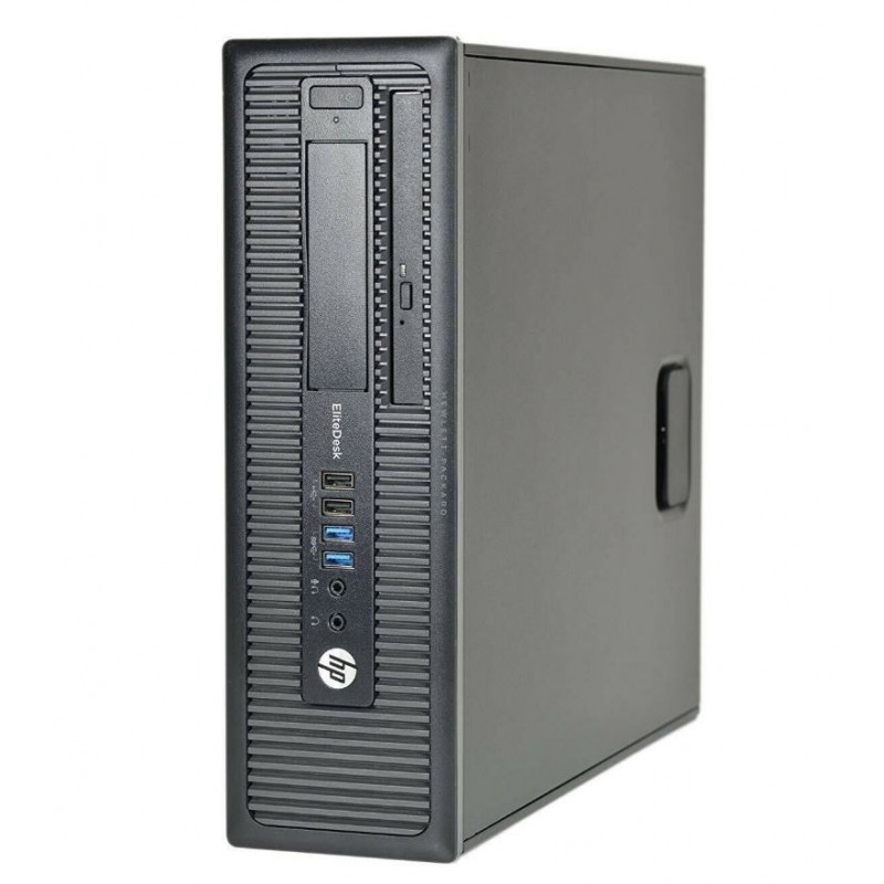 Datorer begagnade - HP EliteDesk 800 G2 SFF i5 (gen 6) 8GB 128GB W10P med DVD (beg)
