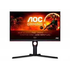 AOC Gaming 25G3ZM/BK 25" Full HD 240 Hz ergonomisk gamingskärm med VA-panel