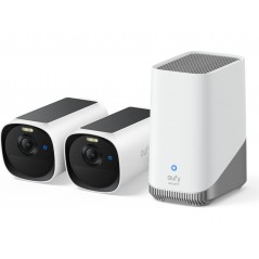 Eufy EufyCam 2 stycken E40 säkerhetskameror samt HomeBase S380
