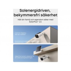 Digital videokamera - Eufy EufyCam 2 stycken E40 säkerhetskameror samt HomeBase S380