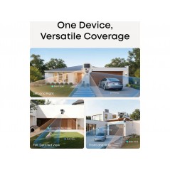 Digital videokamera - Eufy EufyCam S4 Solo övervakningskamera med 4K, 2K 360° samt solcellsdrift