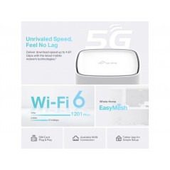 3G/4G/5G-router - TP-Link Archer NX200 trådlös 5G-router/4G-router med WiFi 6 Dual Band