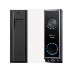 Eufy E340 videodörrklocka med dubbla kameror och HomeBase Mini
