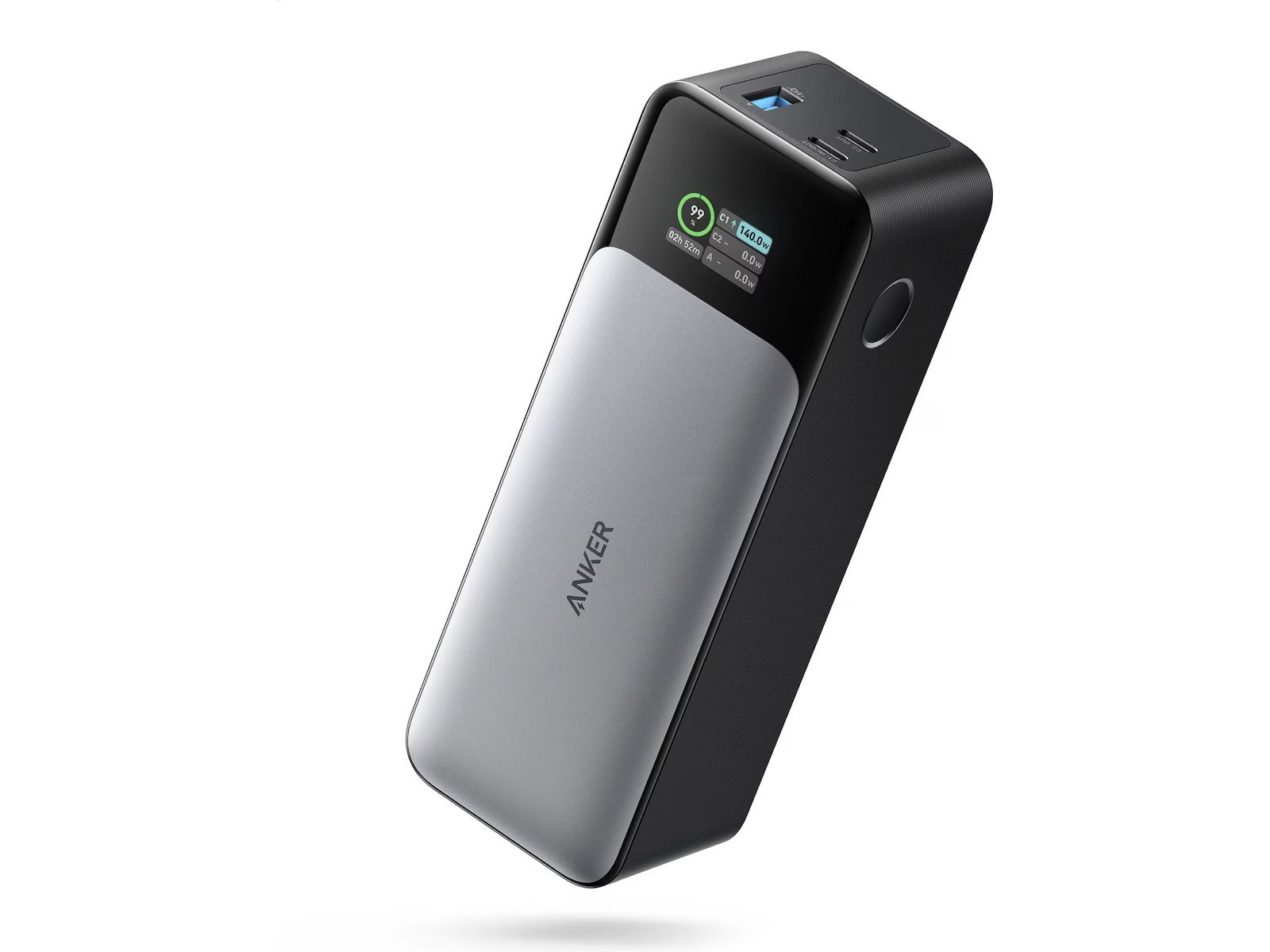 Anker GaN powerbank 24 000 mAh 140 W med 2x USB-C och 1x USB-A