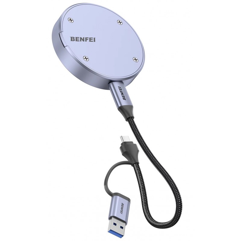 Hårddiskar - Snabb 256GB SSD-hårddisk i kompakt externt kabinett med magnetfäste