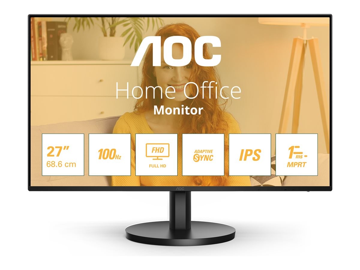 AOC 27B3HA2 27" Full HD LED-skärm 100 Hz med IPS-panel