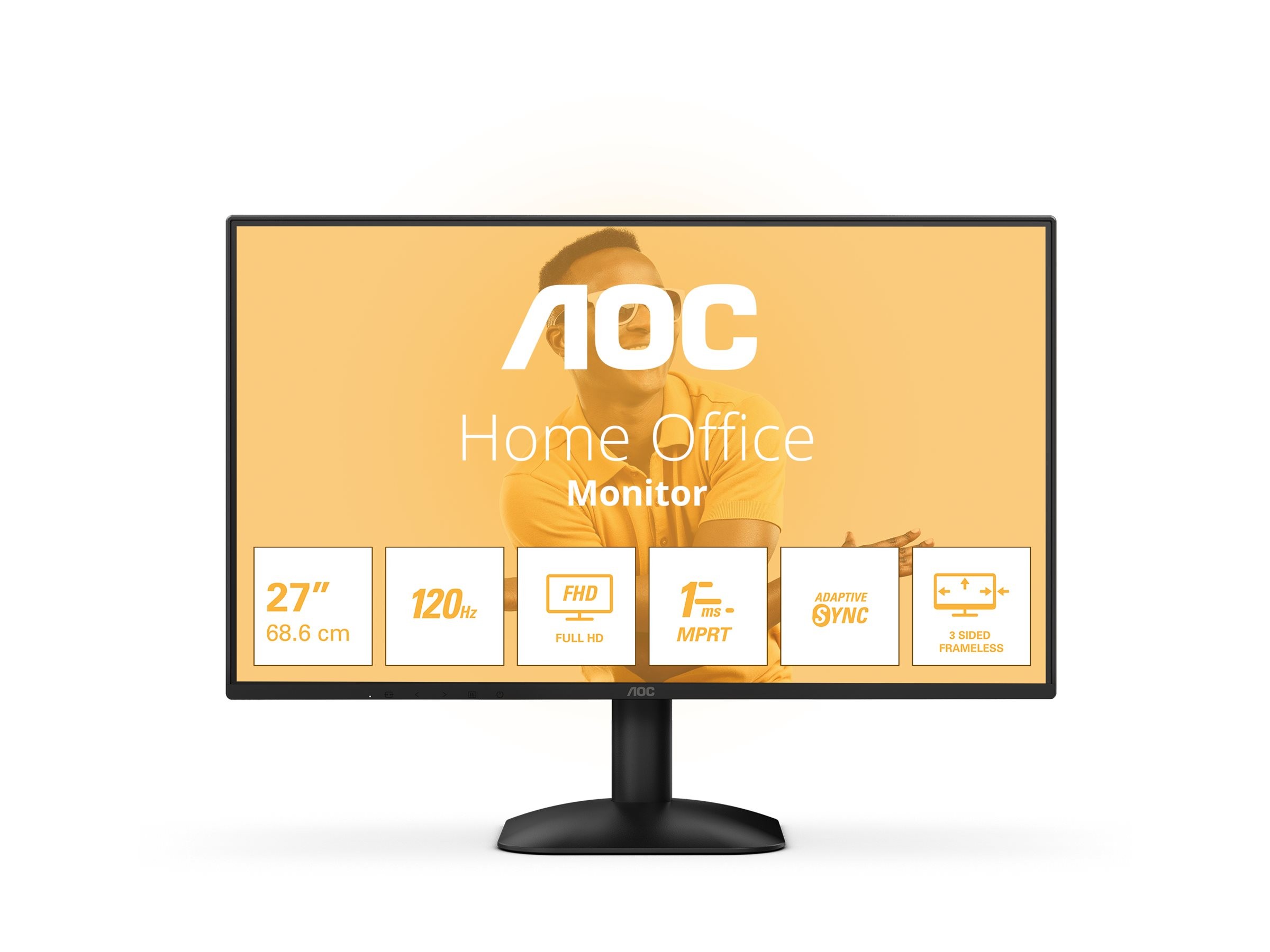 AOC 27B31H 27" Full HD LED-skärm 120 Hz med IPS-panel