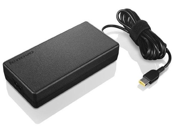 Lenovo original 170W datorladdare Slim Tip rektangulär (beg)
