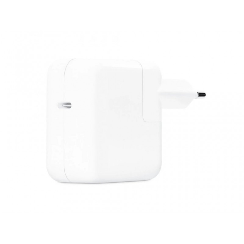 Apple laddare - Apple original 61 Watt USB-C AC-adapter till Macbook m.m. (beg)