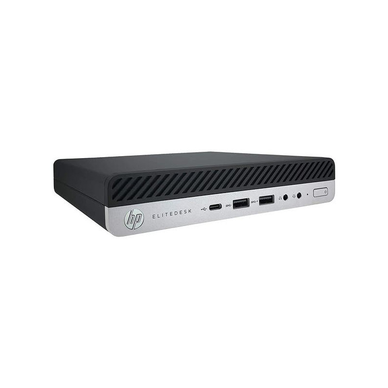 Stationär dator begagnad - HP EliteDesk 800 G4 Mini i5 16GB 256GB W11P (beg)