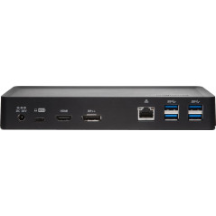 Kensington USB-C universell dockningsstation till laptop inkl 135W AC (beg)