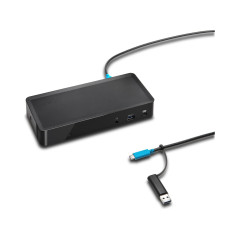USB-C dockningsstation - Kensington SD4700P USB-C universell dockningsstation med 135W AC (beg)