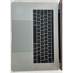 Begagnad MacBook Pro - MacBook Pro 2017 15" i7 16GB 512GB SSD med Touchbar Silver (beg med små märken skärm) (max Ventura)