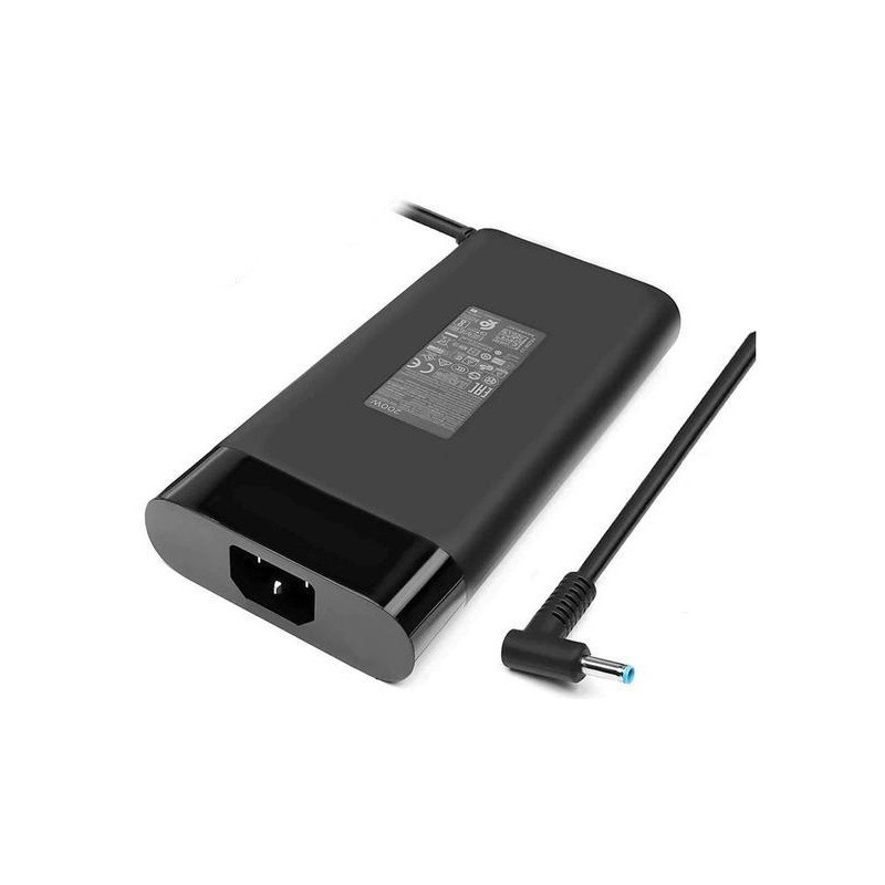 HP laddare - HP original datorladdare 200 Watt BlueTip 4.5x3.0mm med strömkabel (beg)