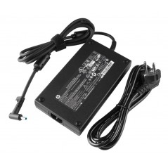 HP original datorladdare 200 Watt BlueTip 4.5x3.0mm med strömkabel (beg)