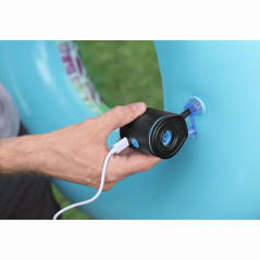 Sommarlek strand & trädgård - Bestway Powertouch elektrisk luftpump med USB-drift