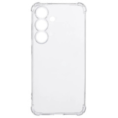 Transparent mobilskal med förstärkta hörn till Samsung Galaxy S25
