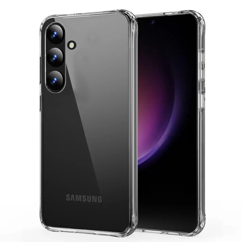 Mobiltillbehör - SiGN ultratunt transparent mobilskal till Samsung Galaxy S25