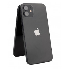 iPhone 12 128GB Svart med 1 års garanti (beg) (D-klass)