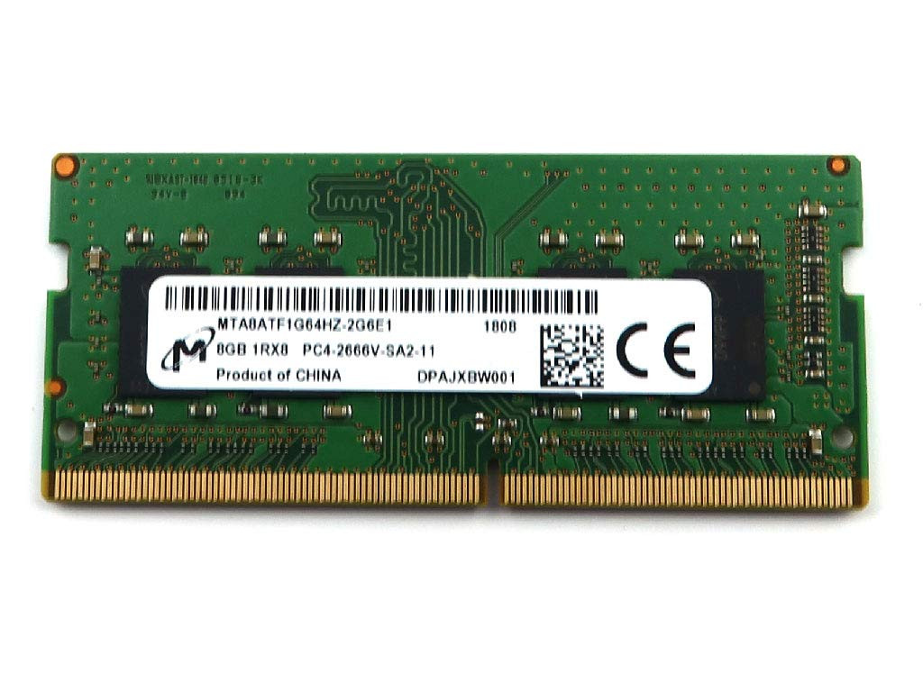 Micron 8GB DDR4 PC4 2666 MHz SO-DIMM RAM-minne till laptop (beg)