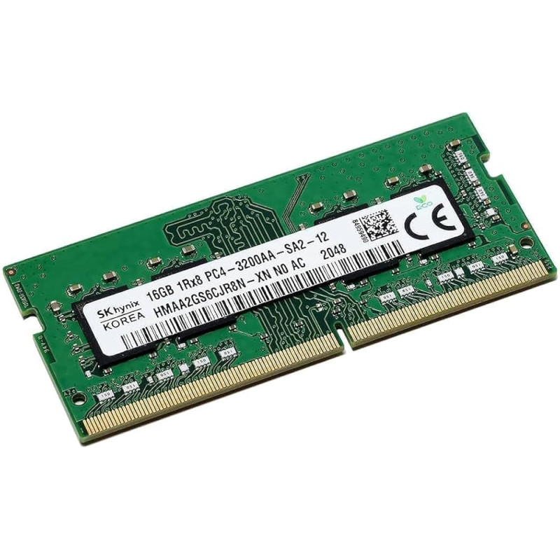 Begagnade RAM-minnen - Hynix 16GB DDR4 PC4 3200 MHz SO-DIMM RAM-minne till laptop (beg)