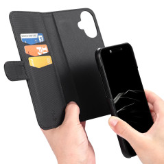 Fodral och skal - SiGN magnetiskt 2-i-1 plånboksfodral till iPhone 16
