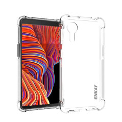 Enkay transparent stöttåligt mobilskal till Samsung Galaxy Xcover 5