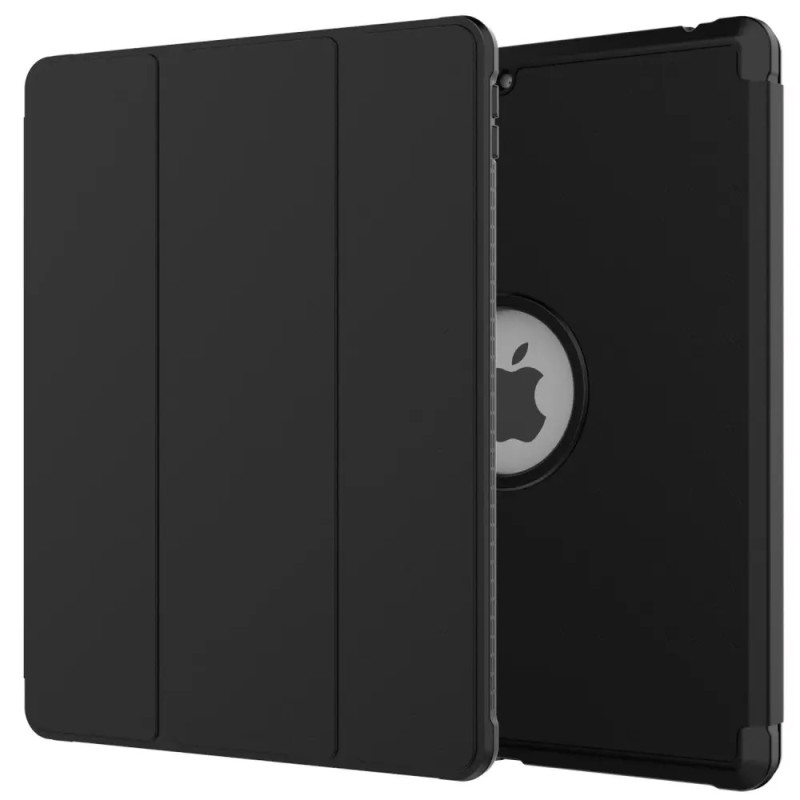 Fodral surfplatta - Stöttåligt fodral med ställ till iPad 10.2" (2019/2020/2021) 7th, 8th & 9th Gen (svart)