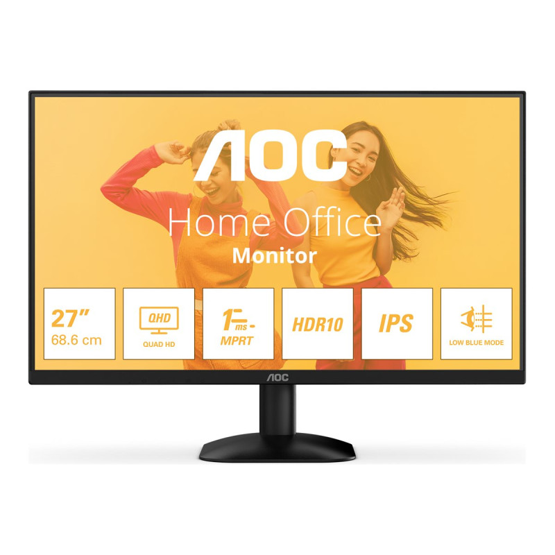 25 - 38" Datorskärm - AOC Q27B35E B3 27" 2560 x 1440 LED-skärm 75 Hz med IPS-panel