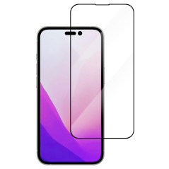 Champion skärmskydd av härdat glas med svart ram till iPhone 14 Pro Max