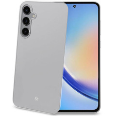 Fodral och skal - Celly genomskinligt mobilskal till Samsung Galaxy A55 5G