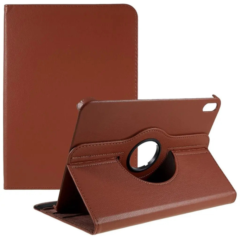 Fodral surfplatta - Fodral med roterande stöd till iPad 10.9" 10th och 11" 11th Gen (A16) (brunt)