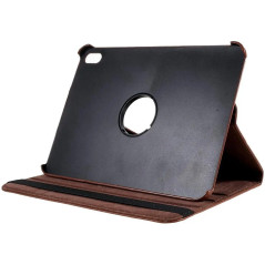Fodral surfplatta - Fodral med roterande stöd till iPad 10.9" 10th och 11" 11th Gen (A16) (brunt)