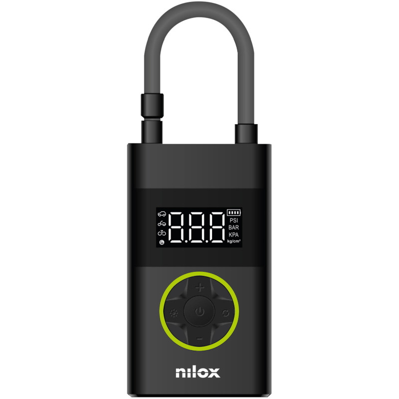 Sommarlek strand & trädgård - Nilox batteridriven portabel multifunktionell kompressor