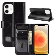 SiGN plånboksfodral i konstläder till iPhone 12 och iPhone 12 Pro (svart)