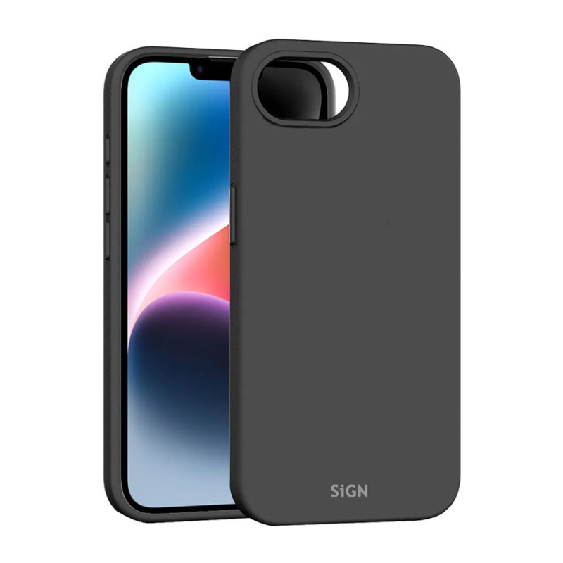 Mobiltillbehör - SiGN mjukt silikonskal till iPhone 16e och iPhone 17e