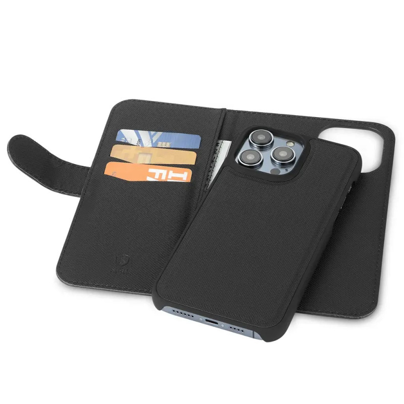 Fodral och skal - SiGN magnetiskt 2-i-1 plånboksfodral till iPhone 16e och iPhone 17e