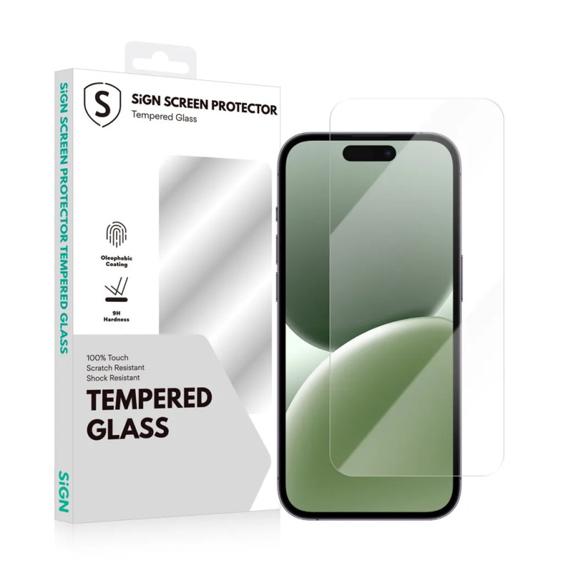 Skärmskydd - SiGN skärmskydd av härdat glas till iPhone 17 och iPhone 16 Pro